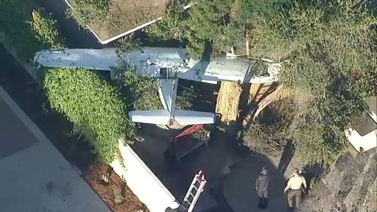 Plane crash california