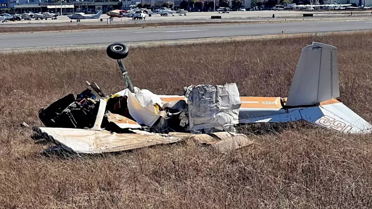 Plane crash california